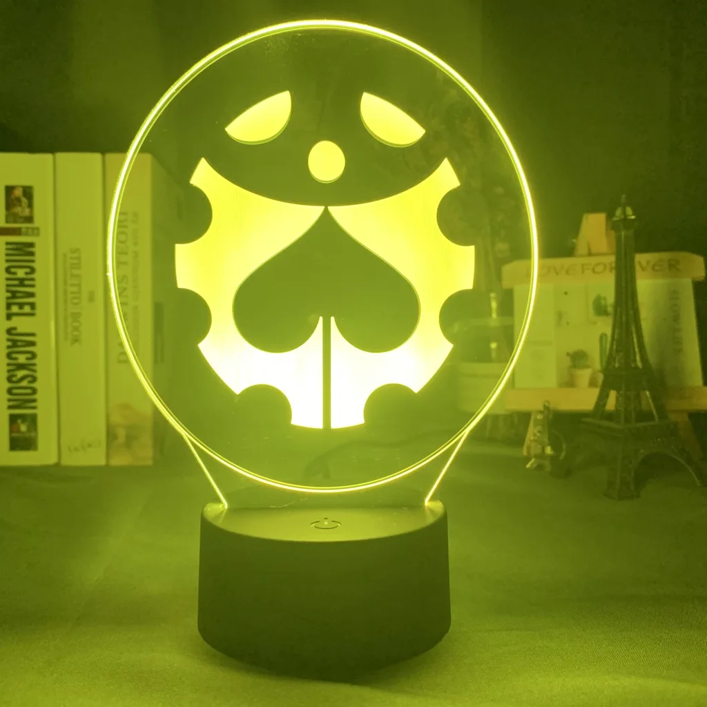 Manga JoJo's Bizarre Adventure Logo Design Led Night Light Touch Sensor Colorful Nightlight for Kids Bedroom Decor 3d Lamp Gift
Manga JoJo's Bizarre Adventure Logo Design Led Night Light Touch Sensor Colorful Nightlight for Kids Bedroom Decor 3d Lamp Gift
