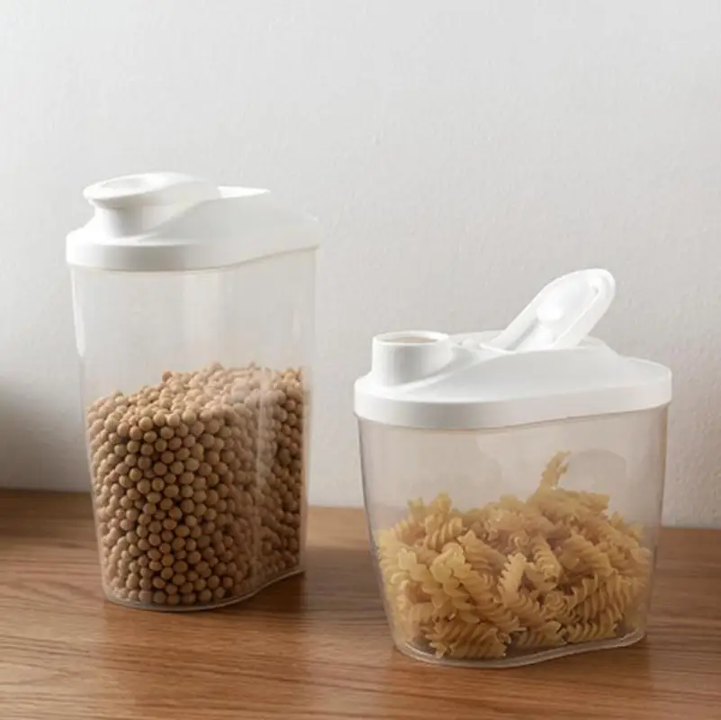 Kitchen Storage Tank Snacks Moisture-proof Plastic Sealed Cans Grains and Grains Square Transparent Easy To Buckle
Kitchen Storage Tank Snacks Moisture-proof Plastic Sealed Cans Grains and Grains Square Transparent Easy To Buckle