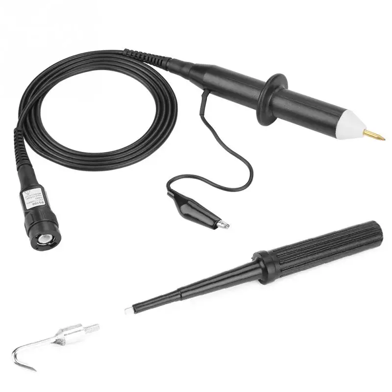P5100 High Voltage 4KV 100X BNC Test Professional Lead Kit Oscilloscope Probe Accessories Helper For Instrument Engineer tools
P5100 High Voltage 4KV 100X BNC Test Professional Lead Kit Oscilloscope Probe Accessories Helper For Instrument Engineer tools