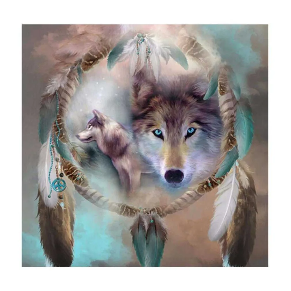35*35cm Wolf Pattern DIY Diamond Painting Cross Stitch Full Round Drill Diamond Embroidery Sticker Decor Drop Shipping
35*35cm Wolf Pattern DIY Diamond Painting Cross Stitch Full Round Drill Diamond Embroidery Sticker Decor Drop Shipping