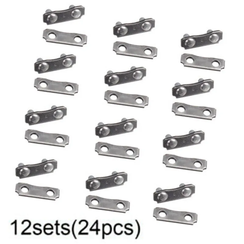 12 Sets Chainsaw Chain Links Repair Part Size 3/8LP Pitch - 0.050 Gauge Tools Kit Chainsaw Parts And Replacement Accessories
12 Sets Chainsaw Chain Links Repair Part Size 3/8LP Pitch - 0.050 Gauge Tools Kit Chainsaw Parts And Replacement Accessories