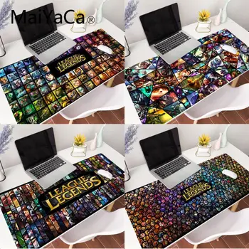 

MaiYaCa League of legend Champions Rubber Pad to Mouse Game Gaming Mouse Mat xl xxl 900x400mm for Lol dota2 cs go