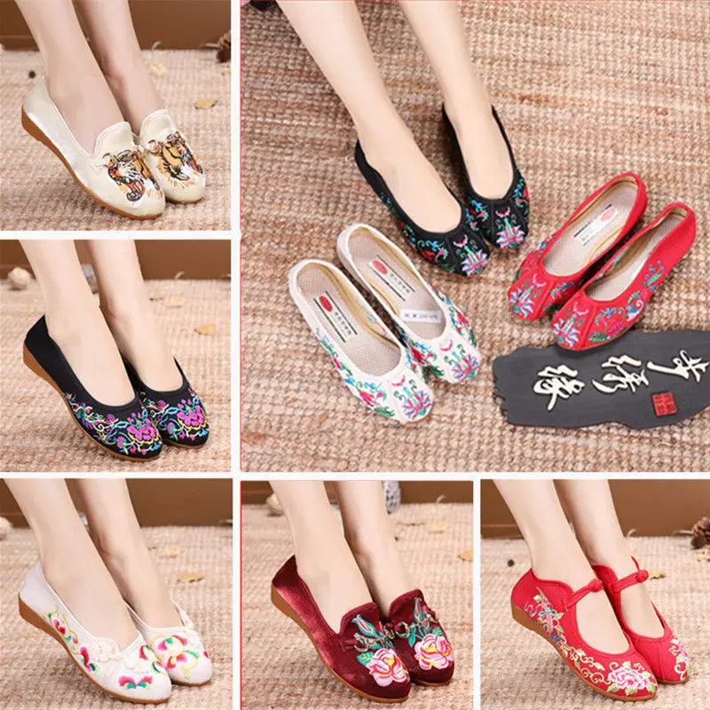 Embroidered Shoes Women's 2019 Spring New Products Rubber Sole Elegant Small Slanted Heel Ethnic-Style Low Top Low-Cut Women's S
Embroidered Shoes Women's 2019 Spring New Products Rubber Sole Elegant Small Slanted Heel Ethnic-Style Low Top Low-Cut Women's S