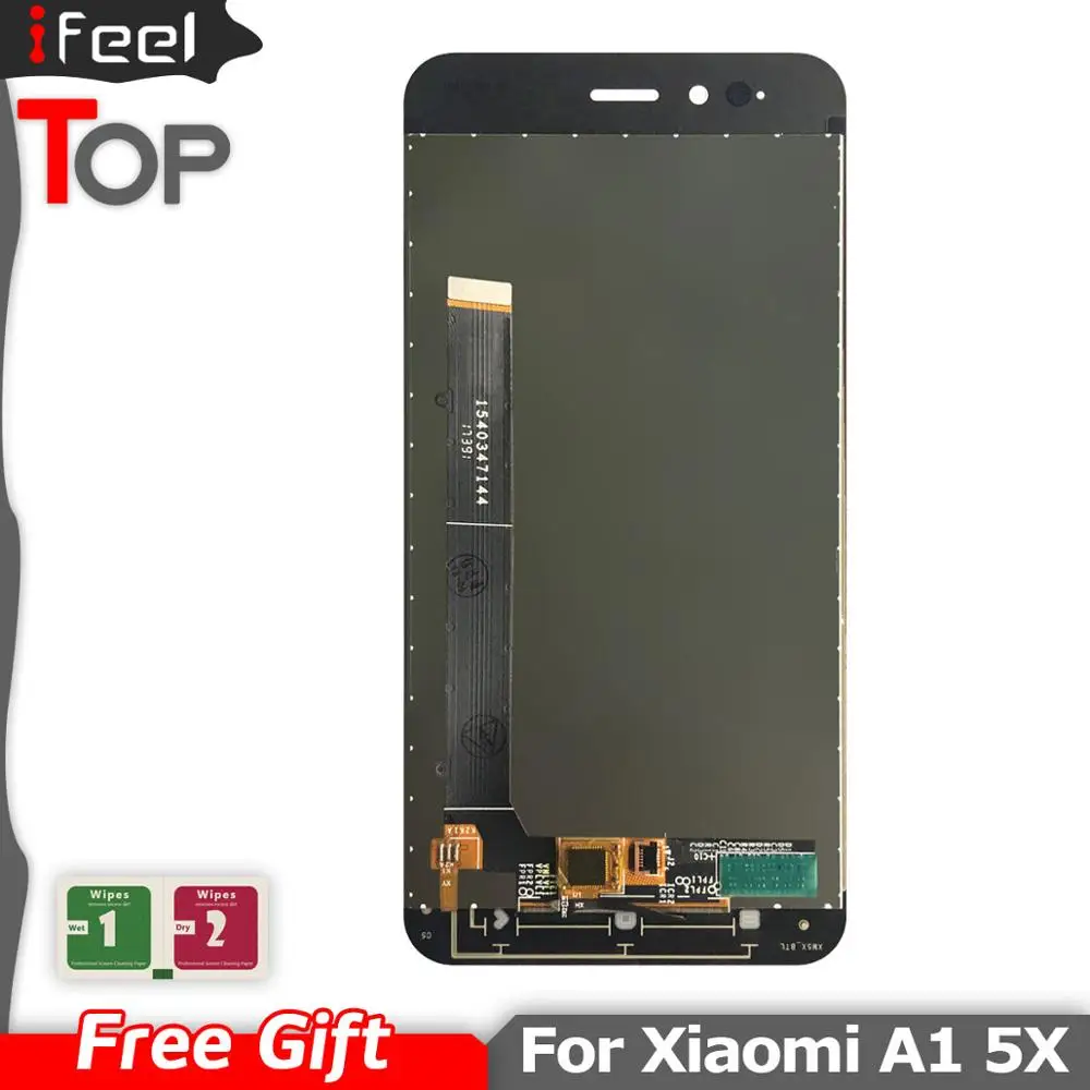 ЖК дисплей для Xiaomi Mi A1 5X сенсорный экран рамка дигитайзера запасные части|Экраны