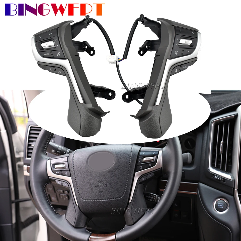 For 2017 2018 Toyota Land Cruiser Prado buttons Car Accessories Steering Wheel Control Buttons
For 2017 2018 Toyota Land Cruiser Prado buttons Car Accessories Steering Wheel Control Buttons
