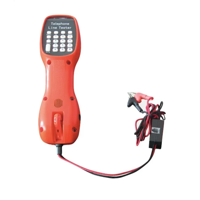 Handhold Telephone line tester ST230D button phone polarity indication LED lineman test set
Handhold Telephone line tester ST230D button phone polarity indication LED lineman test set