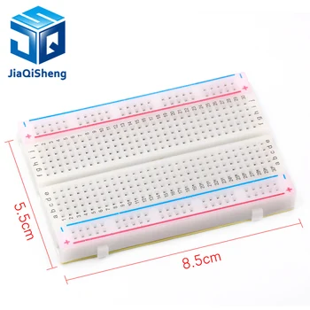 400 Tie Points Solderless PCB Breadboard Mini Universal Test Protoboard DIY Bread Board Bus Test Circuit Board For arduino
400 Tie Points Solderless PCB Breadboard Mini Universal Test Protoboard DIY Bread Board Bus Test Circuit Board For arduino