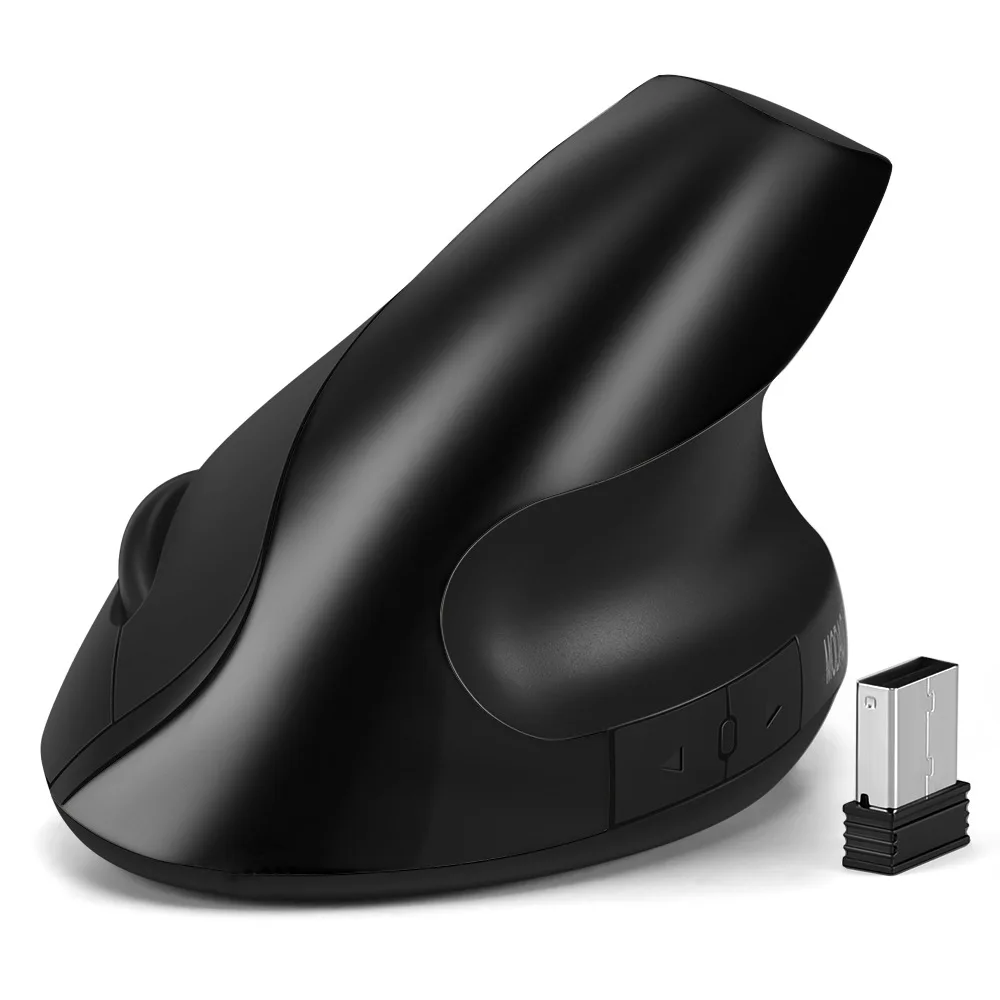 

Ergonomic 2.4G Wireless Vertical Mouse Ergonomic Mouse Wireless Handheld Mice With Adjustable DPI 800/ 1200/ 1600 For Laptop PC