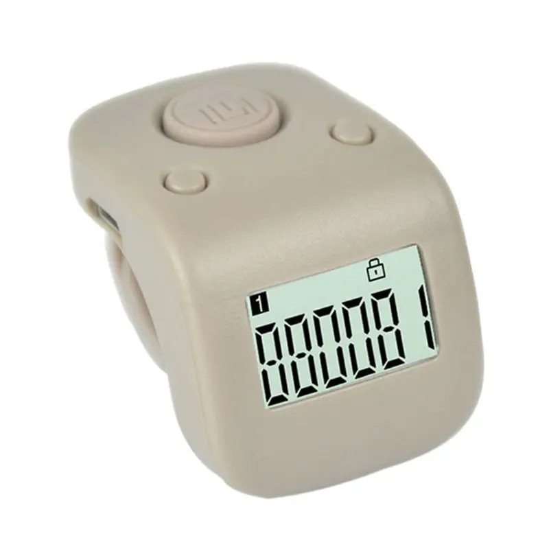 Digital Rechargeable 6 Digit Counter Buddha beads Prayer Clicker LCD Finger Ring Hand Tally Counter
Digital Rechargeable 6 Digit Counter Buddha beads Prayer Clicker LCD Finger Ring Hand Tally Counter
