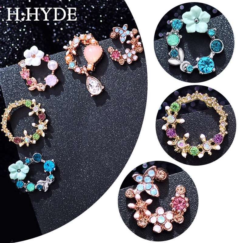 H:HYDE Personality Small Flower Stud Earrings For Women Temperament Simple Metal Female Crystal Stud Earrings pendientes
H:HYDE Personality Small Flower Stud Earrings For Women Temperament Simple Metal Female Crystal Stud Earrings pendientes