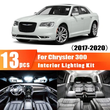 13Pcs White Canbus LED Lamp Car Bulbs Interior Package Kit For 2017-2020 Chrysler 300 Map Dome Trunk Plate Light
13Pcs White Canbus LED Lamp Car Bulbs Interior Package Kit For 2017-2020 Chrysler 300 Map Dome Trunk Plate Light