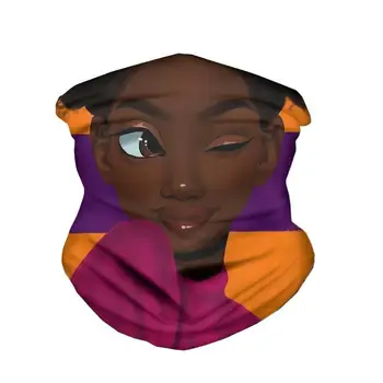 HYCOOL Cute African Girl Wink Print Winter Wind-proof Warmer Scarf Mask Sport Running Magic Headband Cycling Face Balaclava
HYCOOL Cute African Girl Wink Print Winter Wind-proof Warmer Scarf Mask Sport Running Magic Headband Cycling Face Balaclava