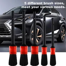 New 5Pcs Detailing Brush Set Car Mesh Cleaning Brush Car Interior Gap Cleaning Tools Wheel Rim Air Outlet Dashboard Cleaning Kit
New 5Pcs Detailing Brush Set Car Mesh Cleaning Brush Car Interior Gap Cleaning Tools Wheel Rim Air Outlet Dashboard Cleaning Kit