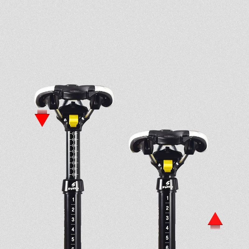 SWTXO Alloy Manual Control Seat Post MTB Road Mountain Bike 30.9/31.6mm Seatpost