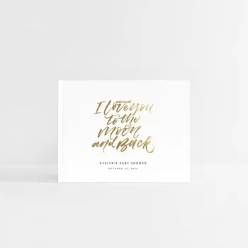 Custom Baby Shower Gold Foil Guest Book,Personalized Wedding or Baby Album Hardcover Guestbook, Photo Booth Album
Custom Baby Shower Gold Foil Guest Book,Personalized Wedding or Baby Album Hardcover Guestbook, Photo Booth Album
