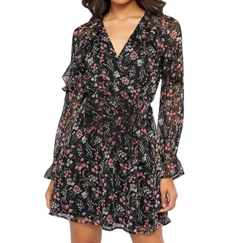 Women Bohemian Print A-Line Party Dress Ladies Long Sleeve V-Neck Summer Dress 2020 New Fashion Mini Dress Vestidos
Women Bohemian Print A-Line Party Dress Ladies Long Sleeve V-Neck Summer Dress 2020 New Fashion Mini Dress Vestidos