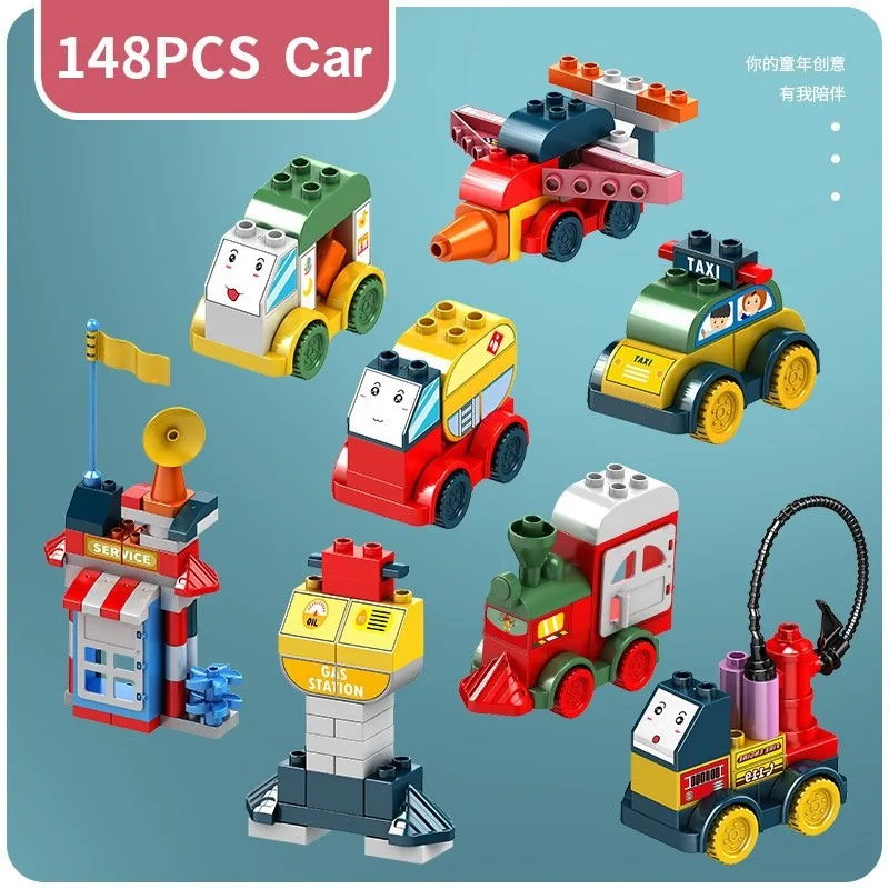 New Big Size Compatible with Duploed Variety of Car Diy Building Blocks Bricks Highway Base Plate Educational Xmas Gift Kids
New Big Size Compatible with Duploed Variety of Car Diy Building Blocks Bricks Highway Base Plate Educational Xmas Gift Kids