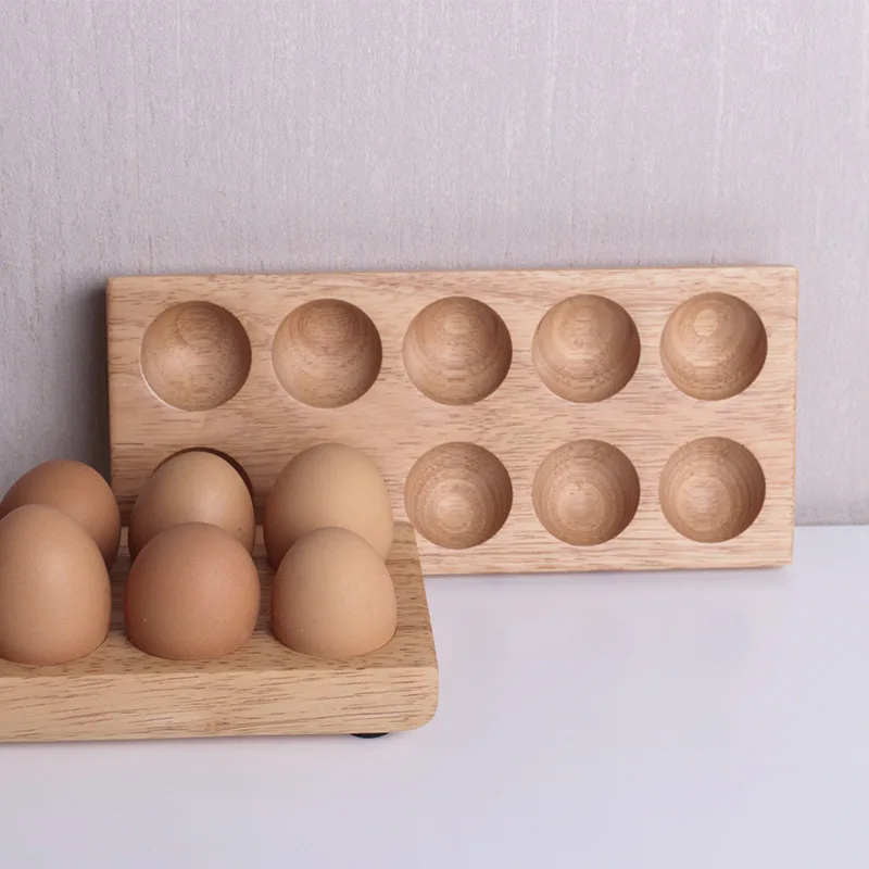 Free shipping Natural Wood Egg Storage Boxes Double Row Wooden Eggs Holder Organizer Rack Kitchen Accessories
Free shipping Natural Wood Egg Storage Boxes Double Row Wooden Eggs Holder Organizer Rack Kitchen Accessories