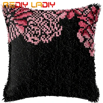 Latch Hook Cushion Pink Daisy Pre-Printed Canvas Cushion Cover Acrylic Yarn Crochet Pillow Case Set Hobby & Crafts Home Decor
Latch Hook Cushion Pink Daisy Pre-Printed Canvas Cushion Cover Acrylic Yarn Crochet Pillow Case Set Hobby & Crafts Home Decor