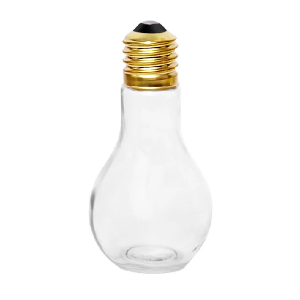 Creative Summer Bulb Water Bottle Brief Fashion Cute Milk Juice Light Bulb Shape Cup Leak-proof PlasticBottle Party Cups
Creative Summer Bulb Water Bottle Brief Fashion Cute Milk Juice Light Bulb Shape Cup Leak-proof PlasticBottle Party Cups