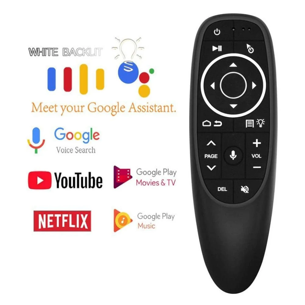 2020 New G10 G10S Pro Voice Remote Control 2.4G Wireless Air Mouse Gyroscope IR Learning for Android tv box HK1 H96 Max X96 mini
2020 New G10 G10S Pro Voice Remote Control 2.4G Wireless Air Mouse Gyroscope IR Learning for Android tv box HK1 H96 Max X96 mini