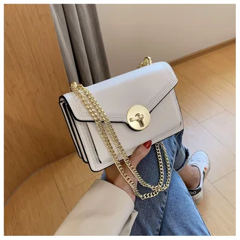 Women's bag 2020 summer new Korean style stitching fashion all-match chain bag messenger bag shoulder bag 
Women's bag 2020 summer new Korean style stitching fashion all-match chain bag messenger bag shoulder bag