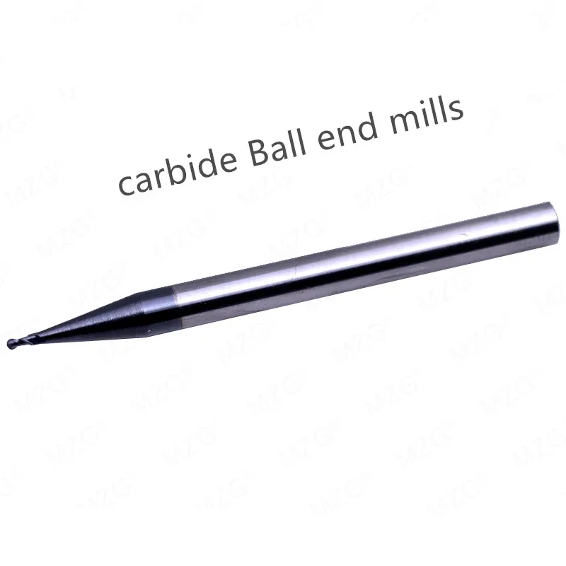 20PCS /lot 2F R0.3 HRC55 Small carbide Ball end mills CNC Milling cutter | Инструменты