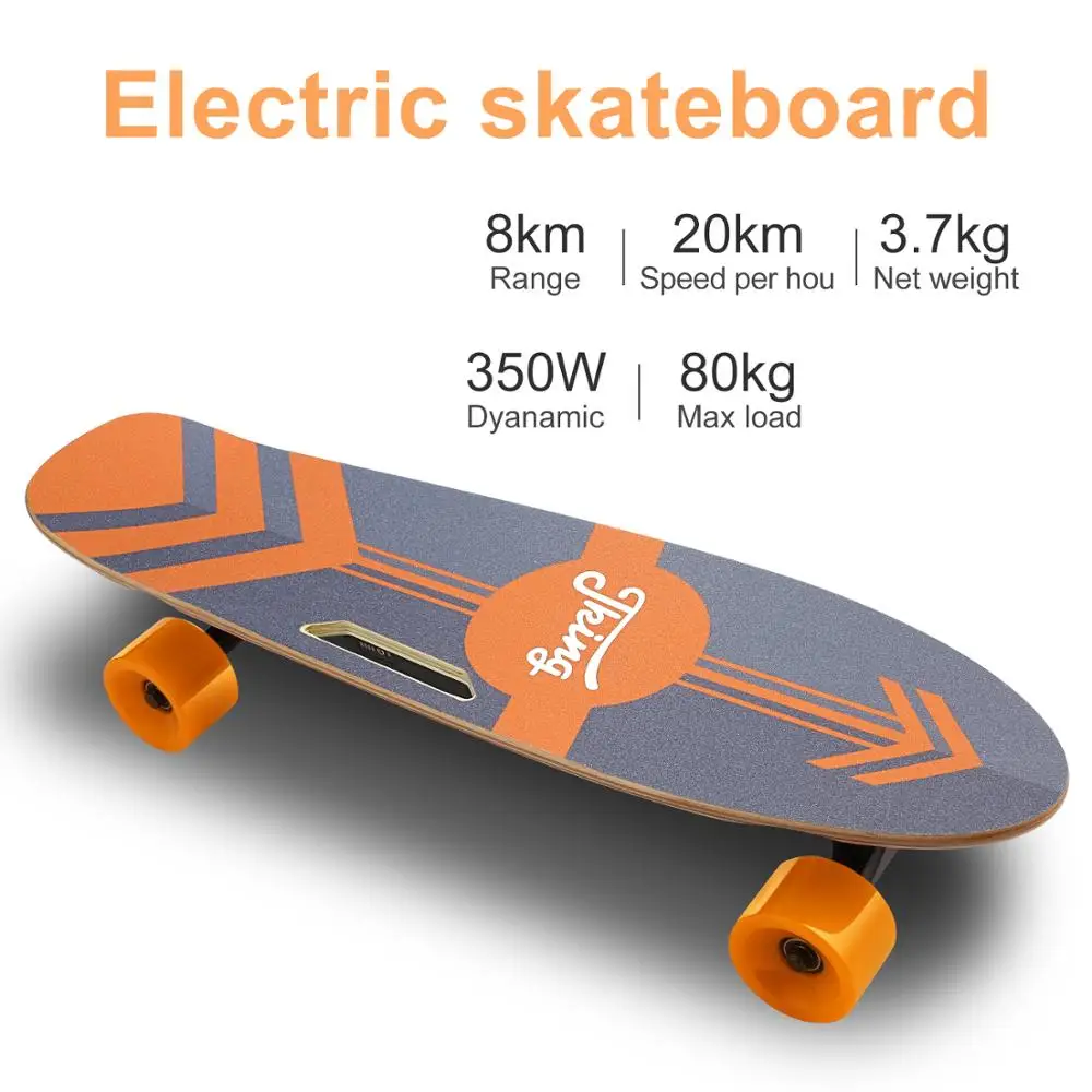 20km/h Electric Skateboards 2020 Portable Skate Board with Wireless Handheld Remote Control Longboard Single Rocker for Adult
20km/h Electric Skateboards 2020 Portable Skate Board with Wireless Handheld Remote Control Longboard Single Rocker for Adult