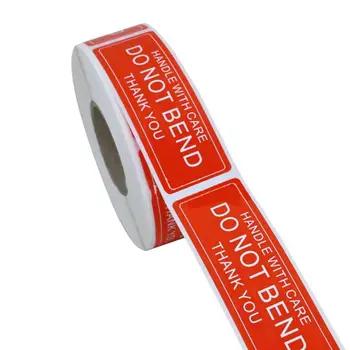 150 & 500 Pcs/Roll Warning Sticker Handle With Care DO NOT BEND Remind Labels WXTA
150 & 500 Pcs/Roll Warning Sticker Handle With Care DO NOT BEND Remind Labels WXTA