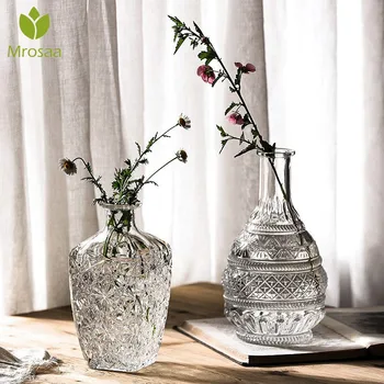 Nordic style Terrarium Hydroponic Plant Vases Vintage Flowers Pot Transparent Vases Glass Tabletop Plants Home Bonsai Decoration
Nordic style Terrarium Hydroponic Plant Vases Vintage Flowers Pot Transparent Vases Glass Tabletop Plants Home Bonsai Decoration