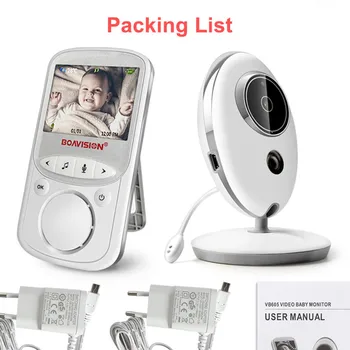 Wireless LCD Audio Video Baby Monitor VB605 Radio Nanny Music Intercom IR 24h Portable Baby Camera Baby Walkie Talkie Babysitter
Wireless LCD Audio Video Baby Monitor VB605 Radio Nanny Music Intercom IR 24h Portable Baby Camera Baby Walkie Talkie Babysitter