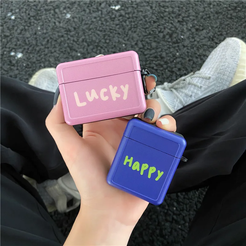 For Airpods Pro Protective Cover 3D Simple Letter Headphone Case For Airpods 1/2 Wireless Earphone Accessories Fundas with Hook
For Airpods Pro Protective Cover 3D Simple Letter Headphone Case For Airpods 1/2 Wireless Earphone Accessories Fundas with Hook