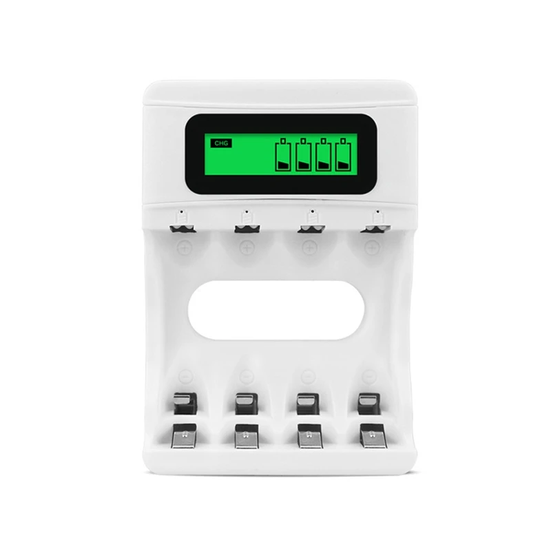 New 4 Slots Led Screen Battery Charger Usb Smart Rechargeable for Aa/Aaa Ni-Mh/Ni-Cd
New 4 Slots Led Screen Battery Charger Usb Smart Rechargeable for Aa/Aaa Ni-Mh/Ni-Cd