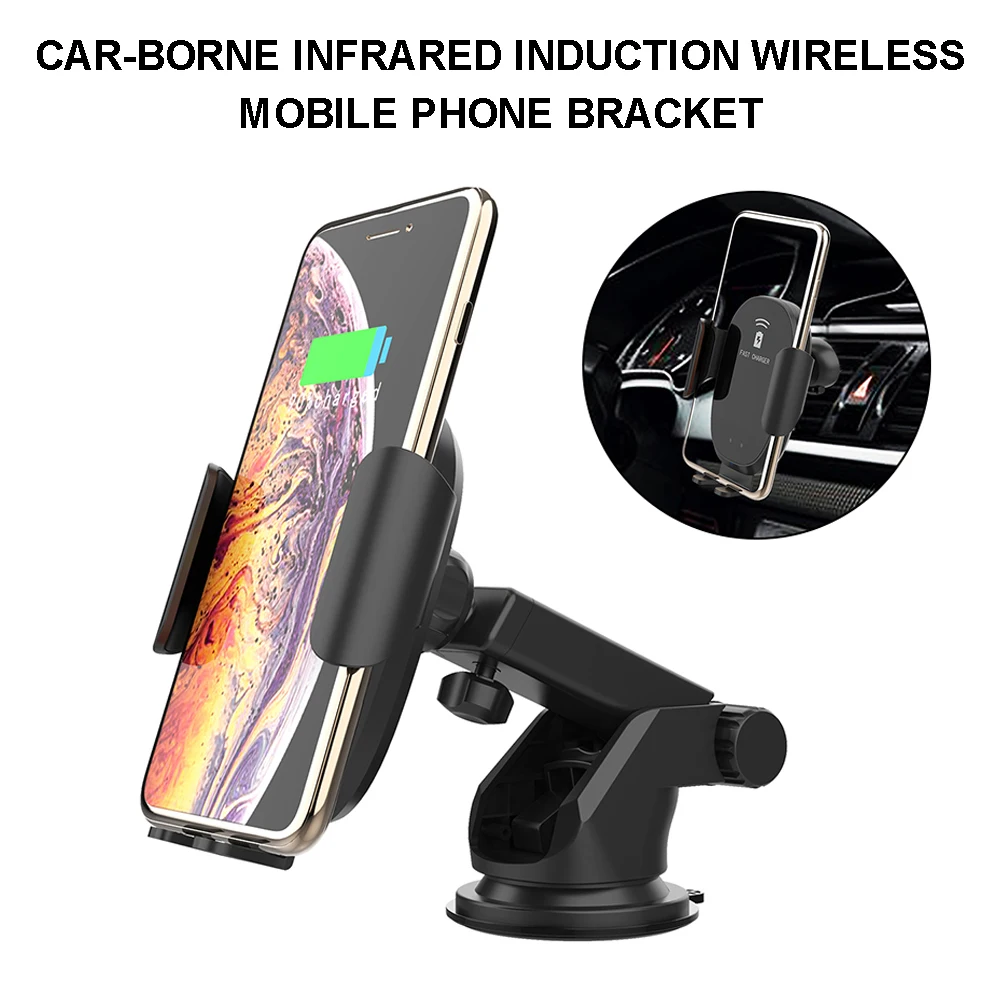 Automatic Clamping Wireless Car Charger Mount Fast Charging Car Phone Holder Windshield Dashboard Air Vent Compatible
Automatic Clamping Wireless Car Charger Mount Fast Charging Car Phone Holder Windshield Dashboard Air Vent Compatible