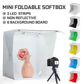 20cm 40 Led Mini Photography Studio Lightbox Softbox Folding Portable Photo Studio Box Shooting Tent Photo Background Box Kit
20cm 40 Led Mini Photography Studio Lightbox Softbox Folding Portable Photo Studio Box Shooting Tent Photo Background Box Kit