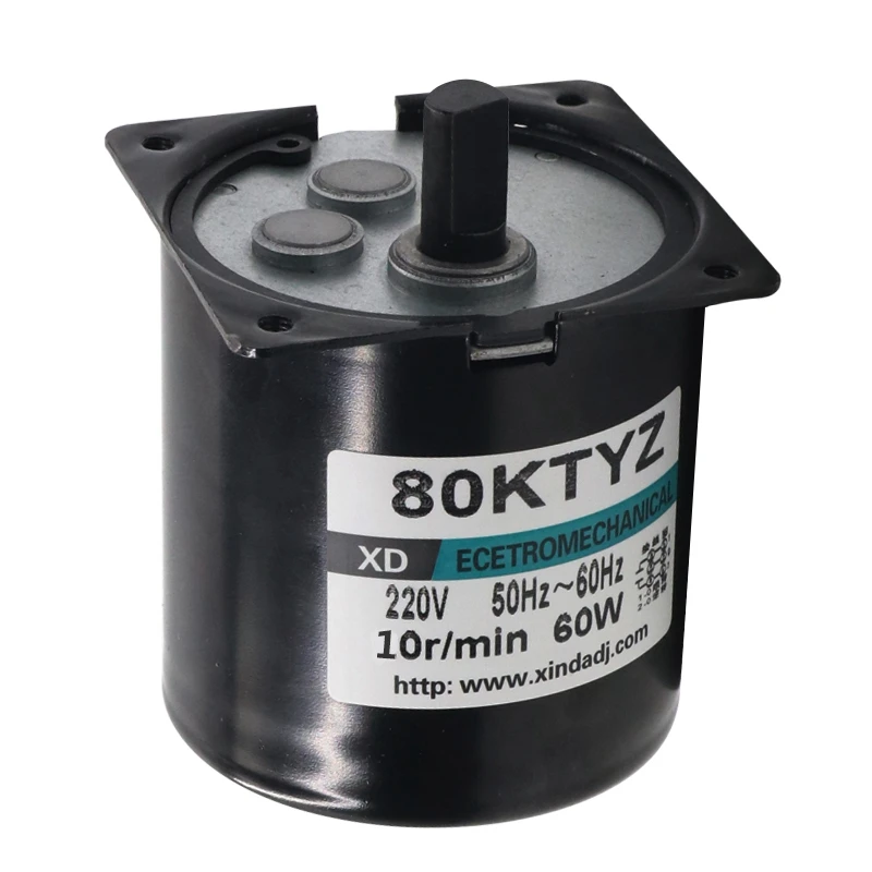 20Rpm Permanent Magnet AC Synchronous Motor 60W Miniature Low Speed Positive Reversing Motor 220V Gear Reduction
20Rpm Permanent Magnet AC Synchronous Motor 60W Miniature Low Speed Positive Reversing Motor 220V Gear Reduction