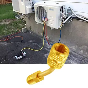 Refrigerant R410 Adapter R410 Adapter 1/4 Turn 5/16 Copper Fluoridated Joint Adapter W2E7
Refrigerant R410 Adapter R410 Adapter 1/4 Turn 5/16 Copper Fluoridated Joint Adapter W2E7