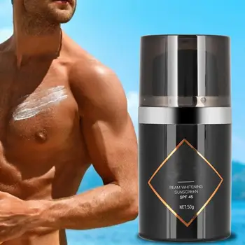 50ml Men Facial Body Ultraviolet Isolation Sunscreen Cream Anti-Aging Moisturizing Sunblock Cream
50ml Men Facial Body Ultraviolet Isolation Sunscreen Cream Anti-Aging Moisturizing Sunblock Cream