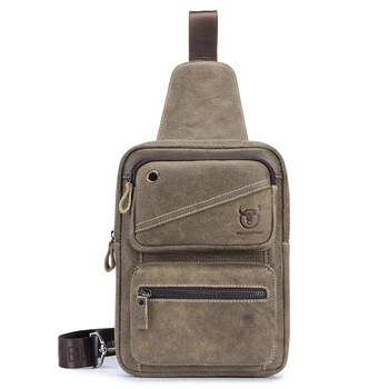 BULLCAPTAIN Men Genuine Leather Casual Vintage Crossbody Bag Chest Bag For 10.5 inch Ipad Pro Light Coffee
BULLCAPTAIN Men Genuine Leather Casual Vintage Crossbody Bag Chest Bag For 10.5 inch Ipad Pro Light Coffee