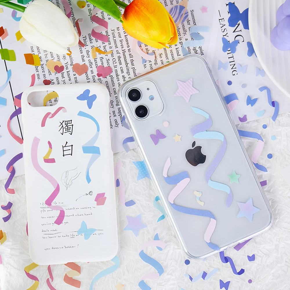 Ins Cute Ribbon Long Strip Sticker Hand Account Material Photo Album Star Card Diy Ribbon Mobile Phone Case Decoration Sticker
Ins Cute Ribbon Long Strip Sticker Hand Account Material Photo Album Star Card Diy Ribbon Mobile Phone Case Decoration Sticker