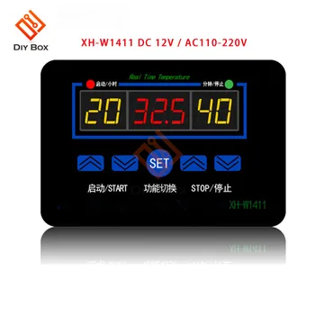 XH-W1411 LCD Three Display Digital Thermostat Multifunction Temperature Controller Sensor -55~120 Degrees Celsius AC110-220V 12V
XH-W1411 LCD Three Display Digital Thermostat Multifunction Temperature Controller Sensor -55~120 Degrees Celsius AC110-220V 12V