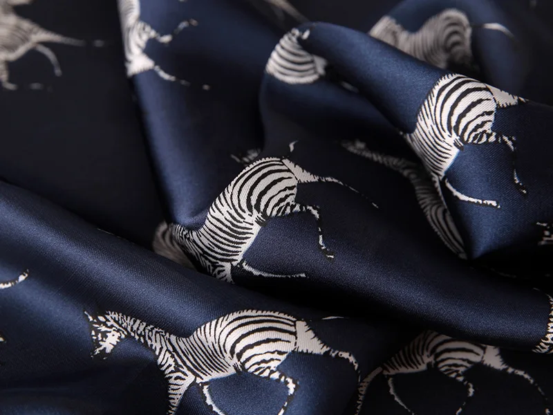 Luxury Silk Plaid Scarf - Soft Satin Neck Tie Hair Band for Women