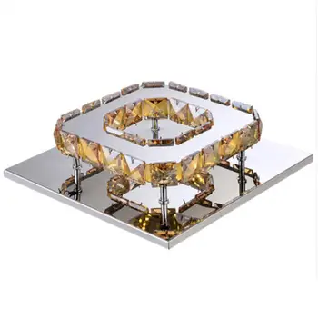 12W LED Crystal Square Ceiling Lamp Modern Indoor Lighting Aisle Corridor LED Ceiling Light Home Decoration for Living Room
12W LED Crystal Square Ceiling Lamp Modern Indoor Lighting Aisle Corridor LED Ceiling Light Home Decoration for Living Room