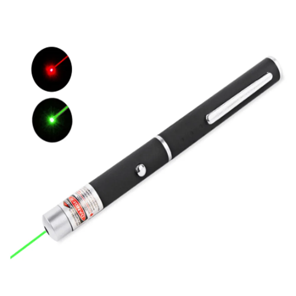 

High Quality Laser Pointer Red/Green 5mW Powerful 500M LED Torch Pen Flashlight Professional Visible Beam Light For Teaching