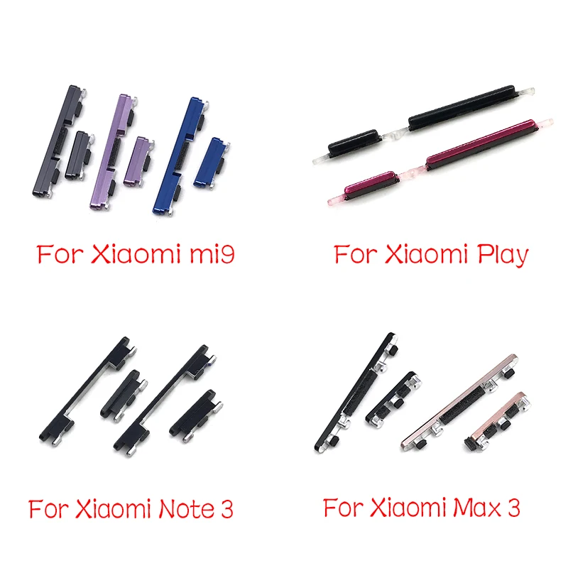 For Xiaomi Mi A2 6 6X 9 8 Lite Max 3 Note 3 Play Side Volume Button + Power ON / OFF Buttton Key Set Replacement Part
For Xiaomi Mi A2 6 6X 9 8 Lite Max 3 Note 3 Play Side Volume Button + Power ON / OFF Buttton Key Set Replacement Part