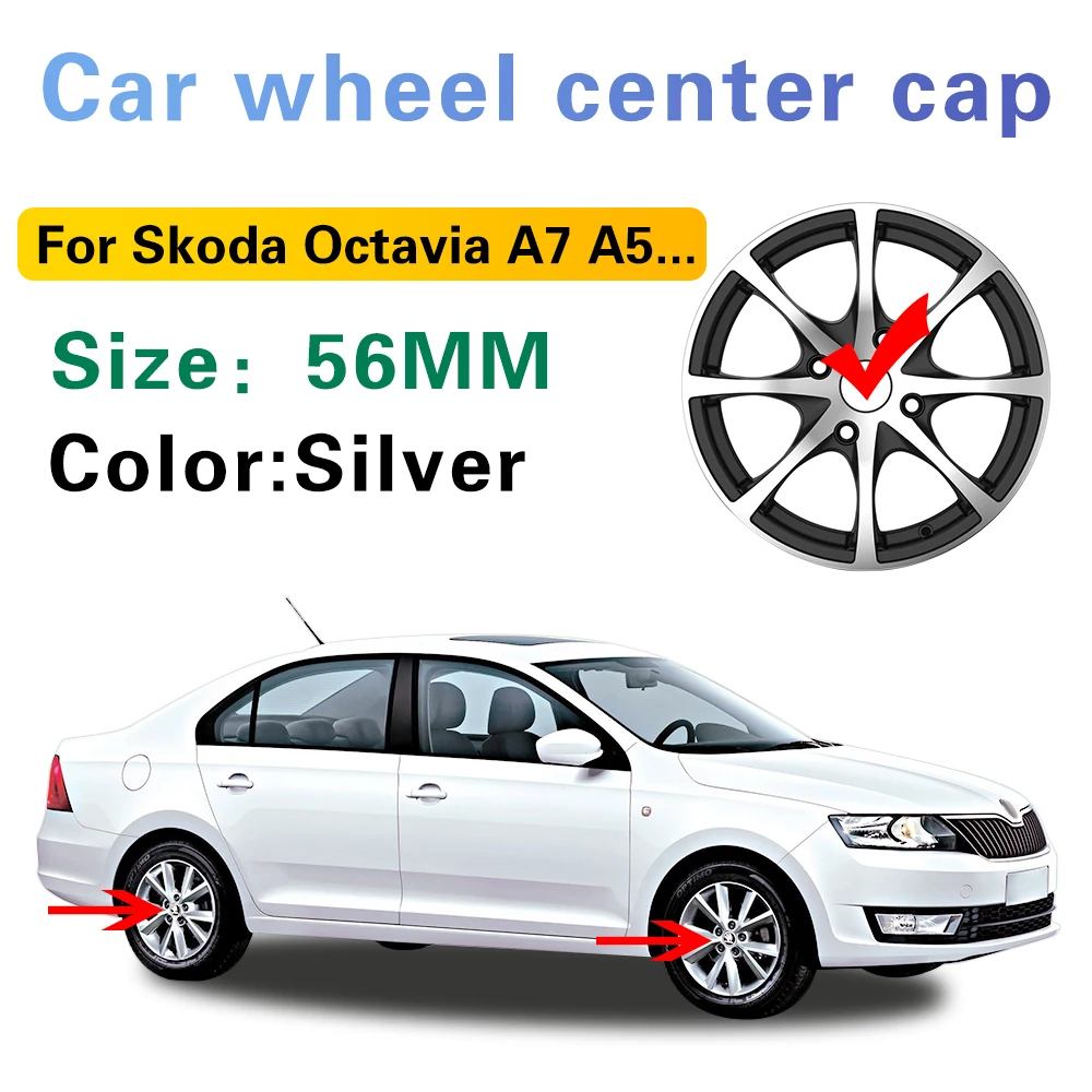 4x 56MM Car Wheel Center Cap Hub Caps Styling For Skoda superb 2 3 yeti Octavia A7 A5 1 2 3 rapid kodiaq fabia karoq Accessories
4x 56MM Car Wheel Center Cap Hub Caps Styling For Skoda superb 2 3 yeti Octavia A7 A5 1 2 3 rapid kodiaq fabia karoq Accessories