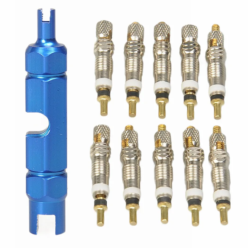 11 Pieces/Set Bicycle Valve Core Tool Set Presta Schrader Valve Core Adapter Fresta Schrader Valve Cap Bicycle Tire Repair Kit
11 Pieces/Set Bicycle Valve Core Tool Set Presta Schrader Valve Core Adapter Fresta Schrader Valve Cap Bicycle Tire Repair Kit