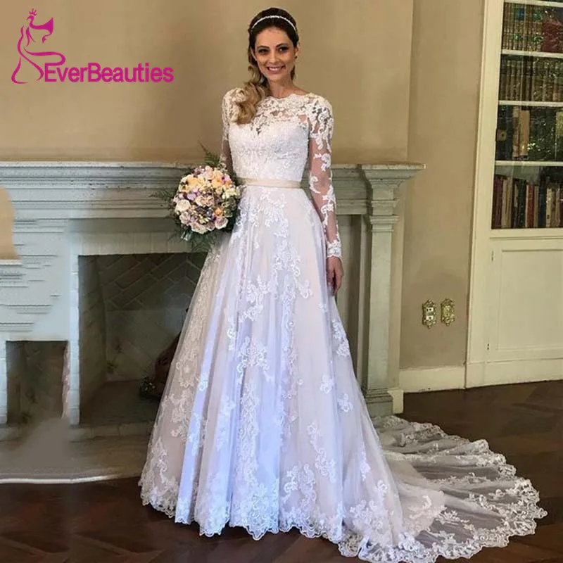 Muslim Wedding Dress 2020 Long Sleeves Full Cover Lace Vestido De Noiva Bride Dress Long Train Bridal Gowns
Muslim Wedding Dress 2020 Long Sleeves Full Cover Lace Vestido De Noiva Bride Dress Long Train Bridal Gowns