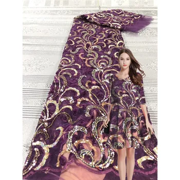 2020 high quality african sequin embroidered lace fabric 5yards diy mesh lace fabric french net sequin lace fabric for dress
2020 high quality african sequin embroidered lace fabric 5yards diy mesh lace fabric french net sequin lace fabric for dress