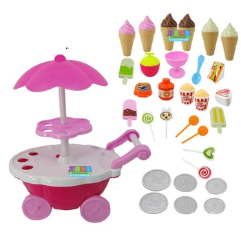 Simulation Pretend Play Toys Small Carts Girl Candy Cart Ice Cream Shop Trolley Car Kids Toys With Light Music Home Playing Toys
Simulation Pretend Play Toys Small Carts Girl Candy Cart Ice Cream Shop Trolley Car Kids Toys With Light Music Home Playing Toys